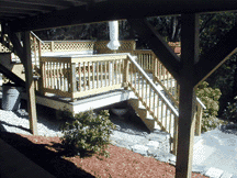 Porch from Underneath